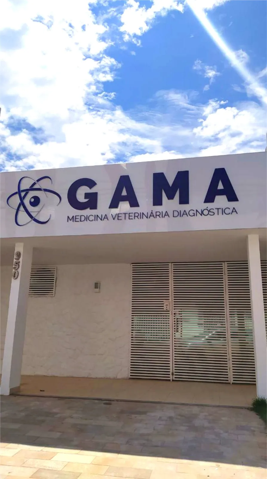 Fachada da Gama Medicina Veterinária Diagnóstica